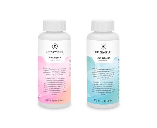 Охолоджуюча рідина Ekwb EK-CryoFuel Loop Cleaner + Superflush (Concentrate 250 (3831109897720)