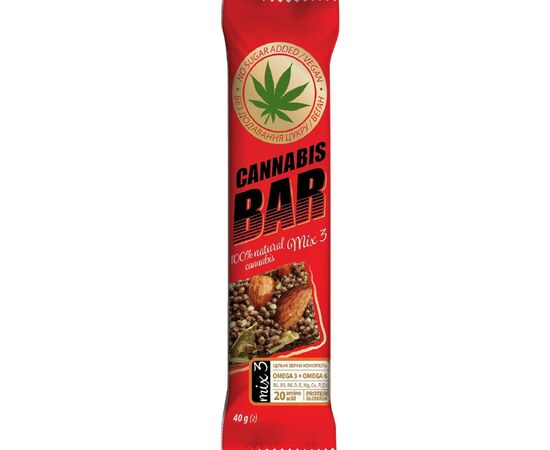 Витаминно-минеральный комплекс Вітапак Cannabis Bar с ореховым миксом + семена канна (4820113926204)