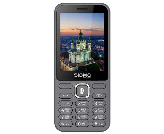 Мобильный телефон Sigma X-style 31 Power Type-C Grey (4827798855034)