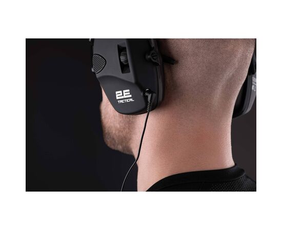 Наушники для стрельбы 2E Pulse Pro NRR 22 dB активные Black (2E-TPE026BK), изображение 4 Наушники для стрельбы 2E Pulse Pro NRR 22 dB активные Black (2E-TPE026BK), изображение 4