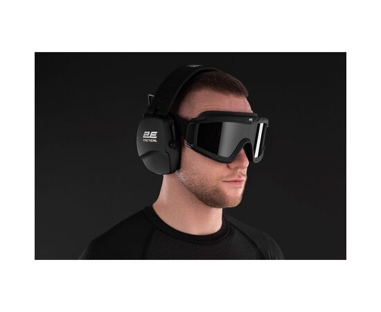 Наушники для стрельбы 2E Defence NRR 25 dB пасивные Black (2E-TPE016BK), изображение 5 Наушники для стрельбы 2E Defence NRR 25 dB пасивные Black (2E-TPE016BK), изображение 5