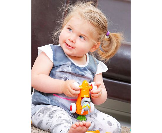 Машина Viking Toys у вигляді моркви з зайцем (1361), зображення 2 Машина Viking Toys у вигляді моркви з зайцем (1361), зображення 2