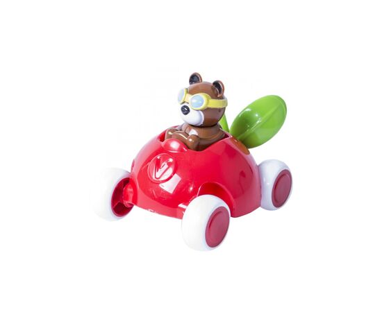 Машина Viking Toys в виде ягоды брусники с медведем (81367)