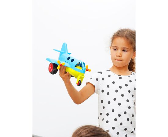 Спецтехника Viking Toys Самолет с 2 фигурками в ярком цвете (701270), изображение 2 Спецтехника Viking Toys Самолет с 2 фигурками в ярком цвете (701270), изображение 2