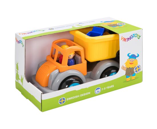 Спецтехника Viking Toys Грузовик мусоровоз с фигуркой (781256)