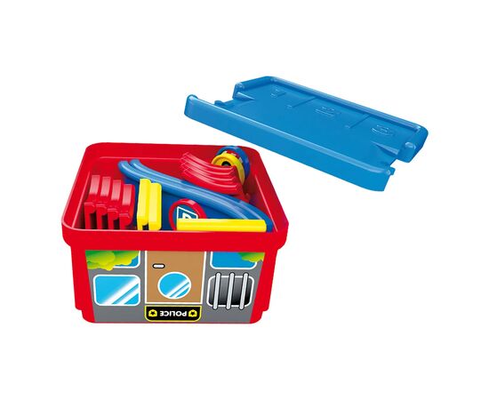 Игровой набор Viking Toys парковка с дорогой и техникой (45540), изображение 3 Игровой набор Viking Toys парковка с дорогой и техникой (45540), изображение 3