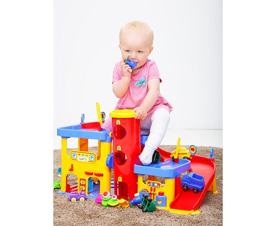 Игровой набор Viking Toys Гараж, без дороги (5050), изображение 3 Игровой набор Viking Toys Гараж, без дороги (5050), изображение 3