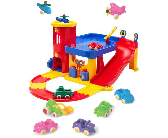 Игровой набор Viking Toys Гараж маленький (5556), изображение 3 Игровой набор Viking Toys Гараж маленький (5556), изображение 3