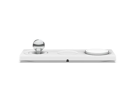 Зарядное устройство Belkin 3in1 MagSafe, white (WIZ016VFWH), изображение 8 Зарядное устройство Belkin 3in1 MagSafe, white (WIZ016VFWH), изображение 8