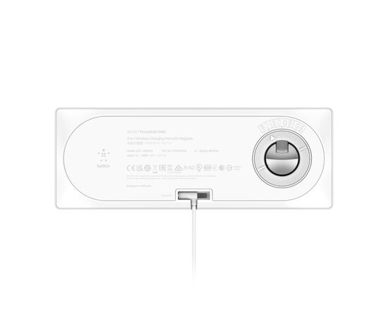 Зарядное устройство Belkin 3in1 MagSafe, white (WIZ016VFWH), изображение 9 Зарядное устройство Belkin 3in1 MagSafe, white (WIZ016VFWH), изображение 9