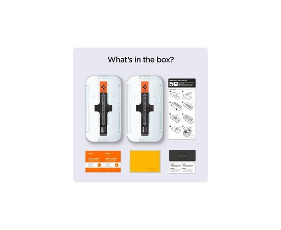 Стекло защитное Spigen Apple Iphone 14/13 Pro/13 tR EZ Fit Transparency Sensor Open ( (AGL03385), изображение 2 Стекло защитное Spigen Apple Iphone 14/13 Pro/13 tR EZ Fit Transparency Sensor Open ( (AGL03385), изображение 2