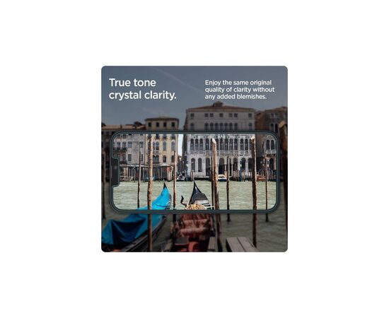 Стекло защитное Spigen Apple Iphone 14/13 Pro/13 tR EZ Fit Transparency Sensor Open ( (AGL03385), изображение 8 Стекло защитное Spigen Apple Iphone 14/13 Pro/13 tR EZ Fit Transparency Sensor Open ( (AGL03385), изображение 8