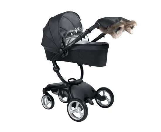 Зимний набор для колясок Mima Black (S1110-23), изображение 4 Зимний набор для колясок Mima Black (S1110-23), изображение 4