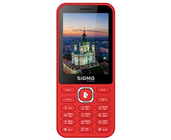 Мобільний телефон Sigma X-style 31 Power Type-C Red (4827798855058)