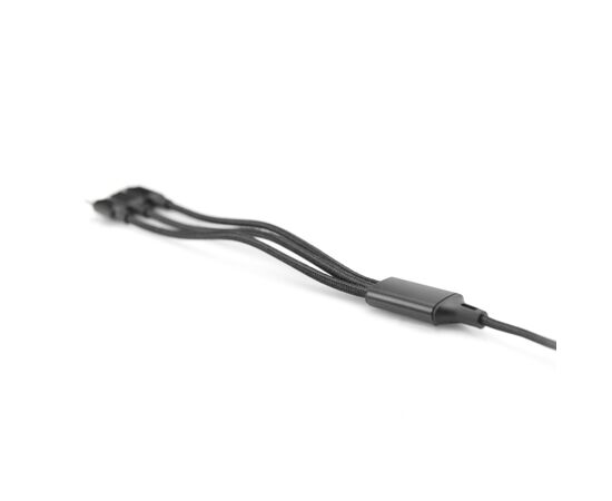 Дата кабель USB 2.0 AM to Lightning + Micro 5P + Type-C 1.0m charge only Digitus (AK-300160-010-S), изображение 3 Дата кабель USB 2.0 AM to Lightning + Micro 5P + Type-C 1.0m charge only Digitus (AK-300160-010-S), изображение 3
