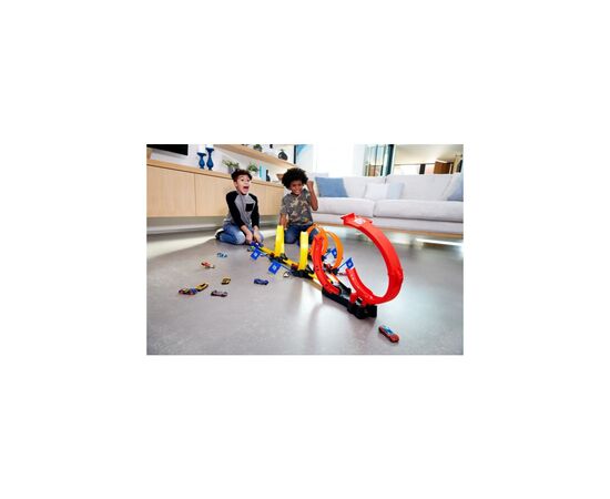 Автотрек Hot Wheels Удивительные трюки в петлях (HDR83), изображение 6 Автотрек Hot Wheels Удивительные трюки в петлях (HDR83), изображение 6