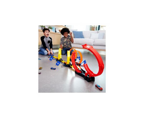 Автотрек Hot Wheels Удивительные трюки в петлях (HDR83), изображение 8 Автотрек Hot Wheels Удивительные трюки в петлях (HDR83), изображение 8