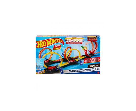 Автотрек Hot Wheels Удивительные трюки в петлях (HDR83), изображение 9 Автотрек Hot Wheels Удивительные трюки в петлях (HDR83), изображение 9