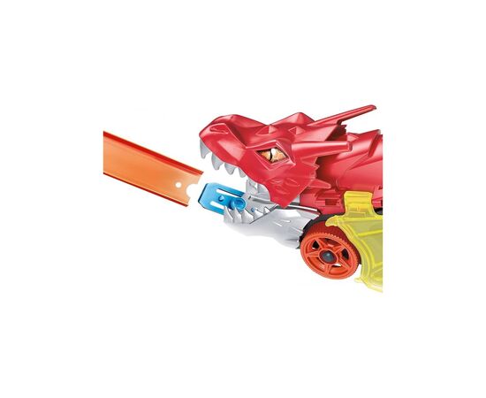 Игровой набор Hot Wheels Грузовик-транспортер "Пасть дракона" (GTK42), изображение 7 Игровой набор Hot Wheels Грузовик-транспортер "Пасть дракона" (GTK42), изображение 7