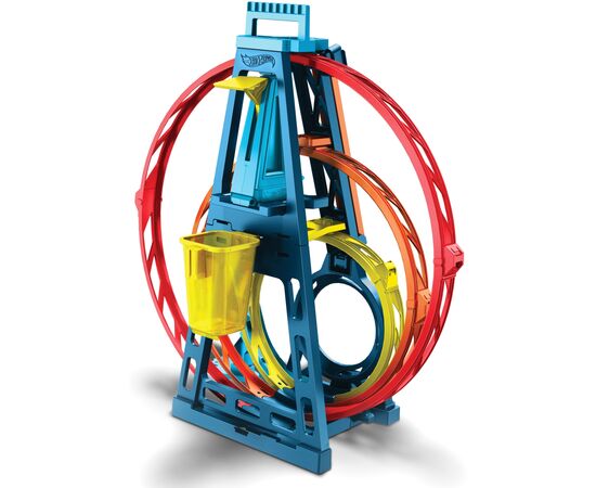 Автотрек Hot Wheels Тройная петля (GLC96), изображение 5 Автотрек Hot Wheels Тройная петля (GLC96), изображение 5