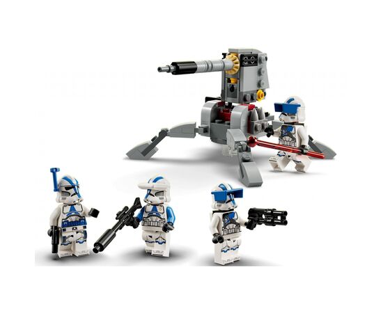 Конструктор LEGO Star Wars Бойовий загін бійців-клонів 501-го легіону 119 деталей (75345), зображення 4 Конструктор LEGO Star Wars Бойовий загін бійців-клонів 501-го легіону 119 деталей (75345), зображення 4