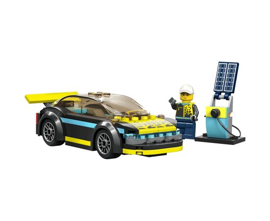 Конструктор LEGO City Електричний спортивний автомобіль 95 деталей (60383), зображення 2 Конструктор LEGO City Електричний спортивний автомобіль 95 деталей (60383), зображення 2