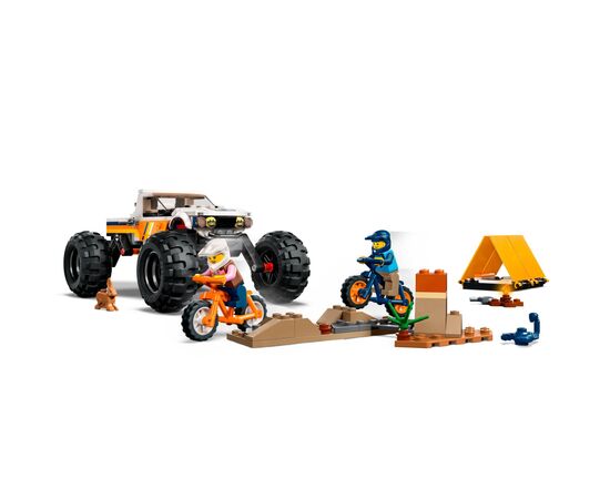 Конструктор LEGO City Приключения на внедорожнике 4x4 252 детали (60387), изображение 3 Конструктор LEGO City Приключения на внедорожнике 4x4 252 детали (60387), изображение 3
