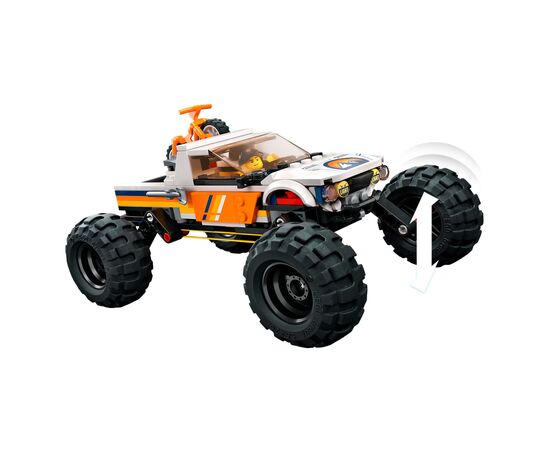 Конструктор LEGO City Приключения на внедорожнике 4x4 252 детали (60387), изображение 4 Конструктор LEGO City Приключения на внедорожнике 4x4 252 детали (60387), изображение 4