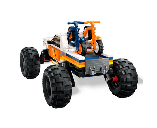 Конструктор LEGO City Приключения на внедорожнике 4x4 252 детали (60387), изображение 6 Конструктор LEGO City Приключения на внедорожнике 4x4 252 детали (60387), изображение 6