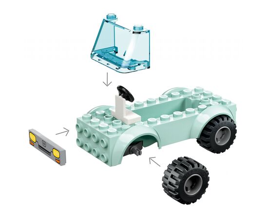 Конструктор LEGO City Фургон ветеринарной скорой помощи 58 деталей (60382), изображение 6 Конструктор LEGO City Фургон ветеринарной скорой помощи 58 деталей (60382), изображение 6