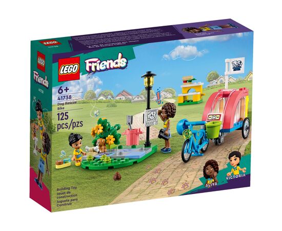 Конструктор LEGO Friends Велосипед для спасения собак (41738)