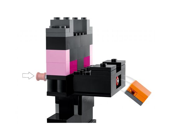 Конструктор LEGO Minecraft Конечная арена 252 детали (21242), изображение 5 Конструктор LEGO Minecraft Конечная арена 252 детали (21242), изображение 5