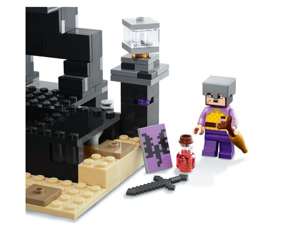 Конструктор LEGO Minecraft Конечная арена 252 детали (21242), изображение 6 Конструктор LEGO Minecraft Конечная арена 252 детали (21242), изображение 6