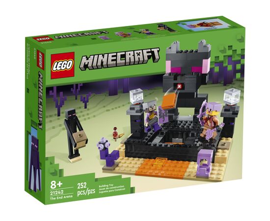Конструктор LEGO Minecraft Конечная арена 252 детали (21242)