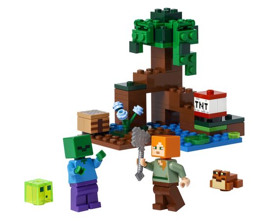 Конструктор LEGO Minecraft Приключения на болоте 65 деталей (21240), изображение 2 Конструктор LEGO Minecraft Приключения на болоте 65 деталей (21240), изображение 2