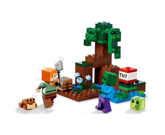 Конструктор LEGO Minecraft Приключения на болоте 65 деталей (21240), изображение 4 Конструктор LEGO Minecraft Приключения на болоте 65 деталей (21240), изображение 4