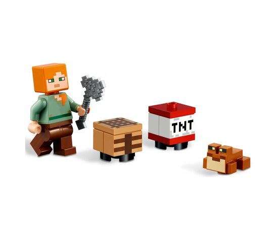 Конструктор LEGO Minecraft Приключения на болоте 65 деталей (21240), изображение 5 Конструктор LEGO Minecraft Приключения на болоте 65 деталей (21240), изображение 5