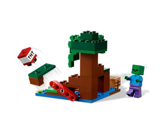 Конструктор LEGO Minecraft Приключения на болоте 65 деталей (21240), изображение 6 Конструктор LEGO Minecraft Приключения на болоте 65 деталей (21240), изображение 6