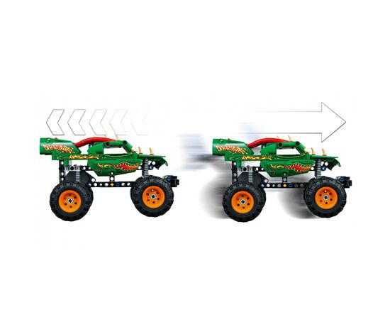 Конструктор LEGO Technic Monster Jam Dragon 217 деталей (42149), зображення 4 Конструктор LEGO Technic Monster Jam Dragon 217 деталей (42149), зображення 4