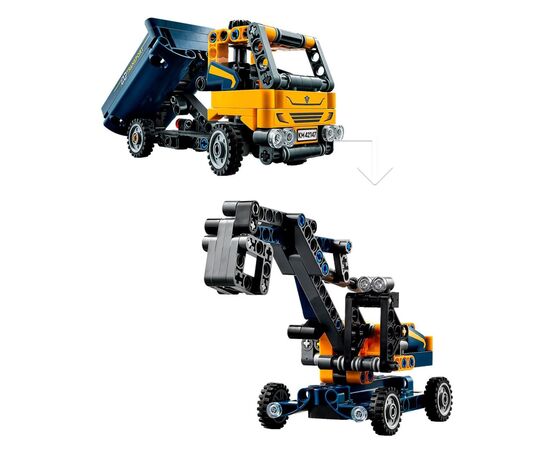 Конструктор LEGO Technic Самоскид 177 деталей (42147), зображення 5 Конструктор LEGO Technic Самоскид 177 деталей (42147), зображення 5