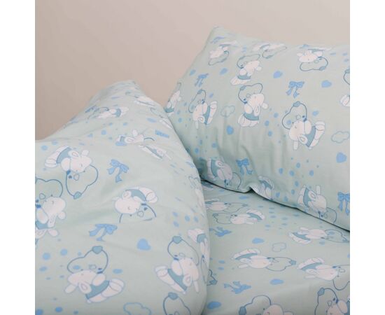 Детский постельный набор Viluta ранфорс 22173 голубой (22173 блакитний), изображение 2 Детский постельный набор Viluta ранфорс 22173 голубой (22173 блакитний), изображение 2