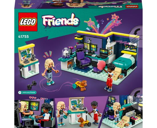 Конструктор LEGO Friends Комната Нови 179 деталей (41755), изображение 10 Конструктор LEGO Friends Комната Нови 179 деталей (41755), изображение 10