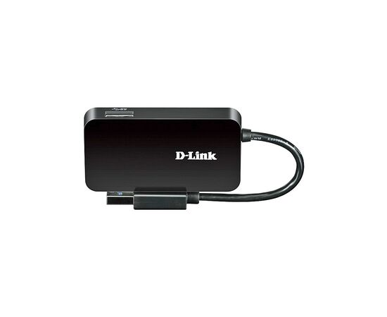 Концентратор D-Link DUB-1341 4xUSB3.0, USB3.0 (DUB-1341), изображение 2 Концентратор D-Link DUB-1341 4xUSB3.0, USB3.0 (DUB-1341), изображение 2