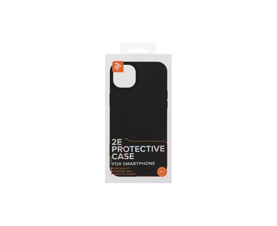 Чехол для моб. телефона 2E Apple iPhone 14 Max, Liquid Silicone, Black (2E-IPH-14M-OCLS-BK), изображение 3 Чехол для моб. телефона 2E Apple iPhone 14 Max, Liquid Silicone, Black (2E-IPH-14M-OCLS-BK), изображение 3