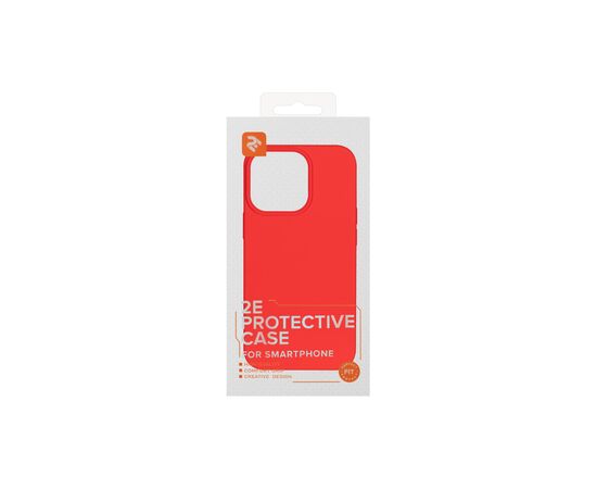 Чехол для моб. телефона 2E Apple iPhone 14 Pro , Liquid Silicone, Red (2E-IPH-14PR-OCLS-RD), изображение 3 Чехол для моб. телефона 2E Apple iPhone 14 Pro , Liquid Silicone, Red (2E-IPH-14PR-OCLS-RD), изображение 3