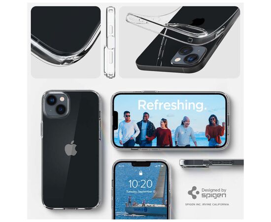 Чехол для моб. телефона Spigen Apple iPhone 14 Crystal Flex, Space Crystal (ACS04678), изображение 2
