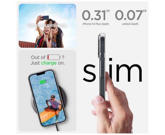 Чехол для моб. телефона Spigen Apple iPhone 14 Crystal Flex, Space Crystal (ACS04678), изображение 6