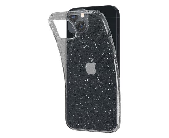 Чехол для моб. телефона Spigen Apple iPhone 14 Liquid Crystal Glitter, Crystal Quartz (ACS05034), изображение 6 Чехол для моб. телефона Spigen Apple iPhone 14 Liquid Crystal Glitter, Crystal Quartz (ACS05034), изображение 6