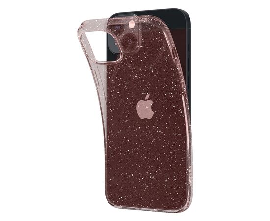 Чехол для моб. телефона Spigen Apple iPhone 14 Liquid Crystal Glitter, Rose Quartz (ACS05035), изображение 5 Чехол для моб. телефона Spigen Apple iPhone 14 Liquid Crystal Glitter, Rose Quartz (ACS05035), изображение 5