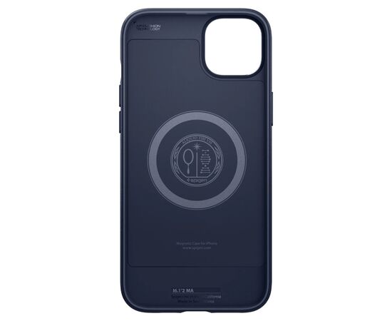 Чехол для моб. телефона Spigen Apple Iphone 14 Mag Armor MagFit, Navy Blue (ACS05066), изображение 7 Чехол для моб. телефона Spigen Apple Iphone 14 Mag Armor MagFit, Navy Blue (ACS05066), изображение 7